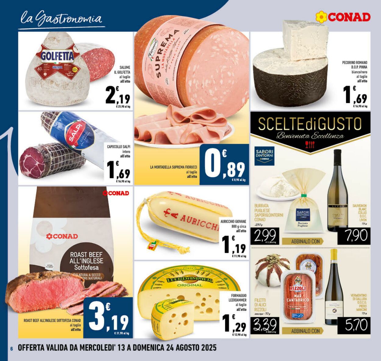 Volantino Conad 13.08.2025 - 13.08.2025