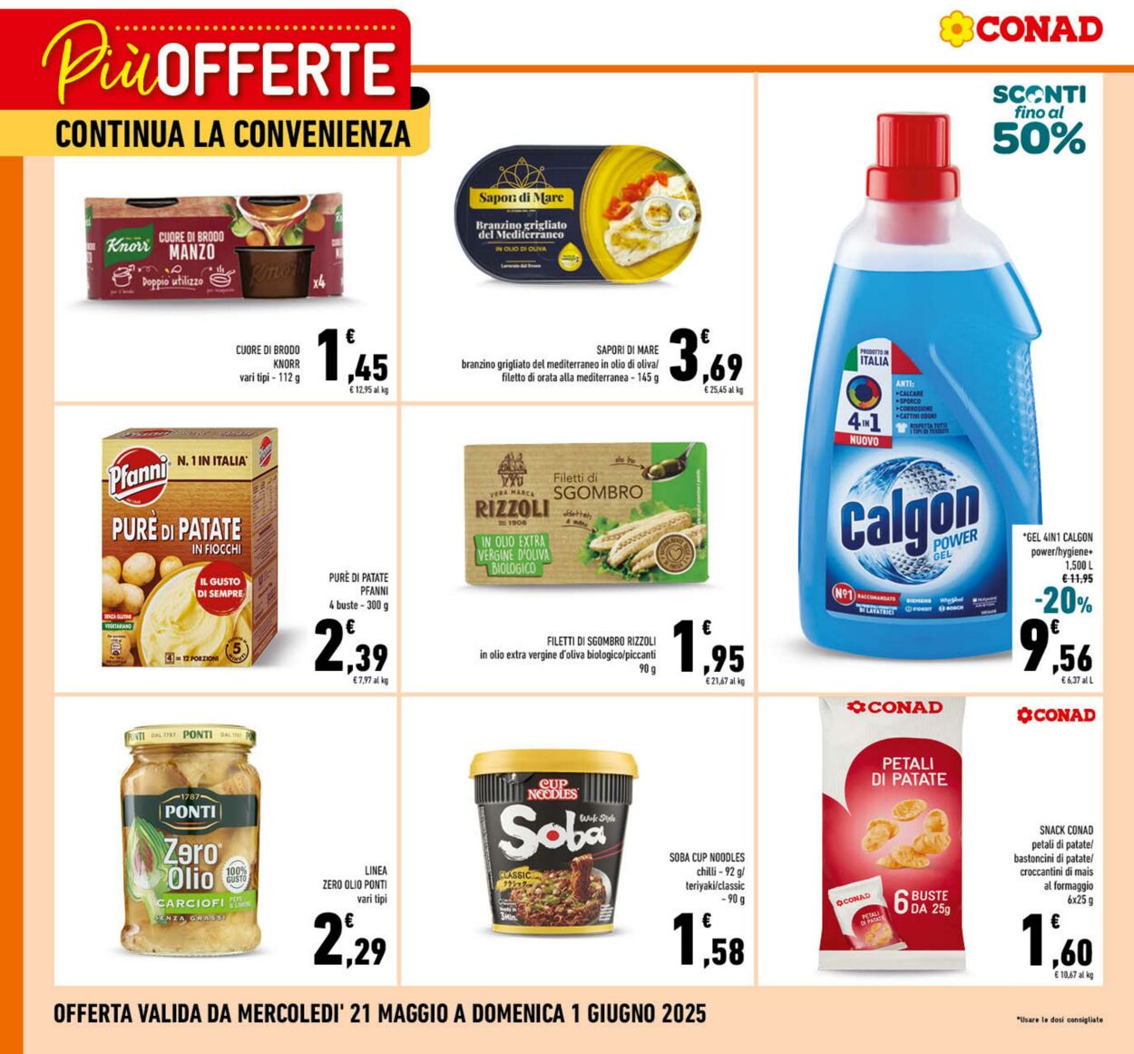 Volantino Conad 01.06.2025 - 01.06.2025