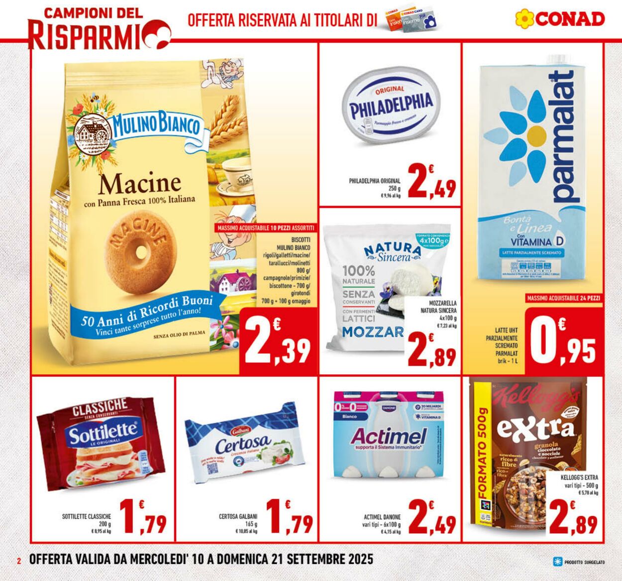 Volantino Conad 12.09.2025 - 12.09.2025