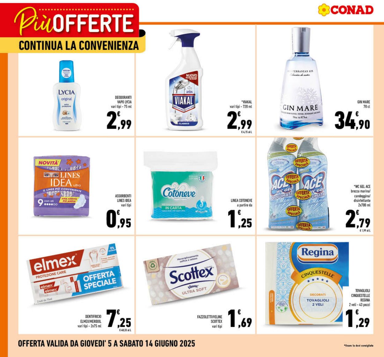 Volantino Conad 05.06.2025 - 05.06.2025