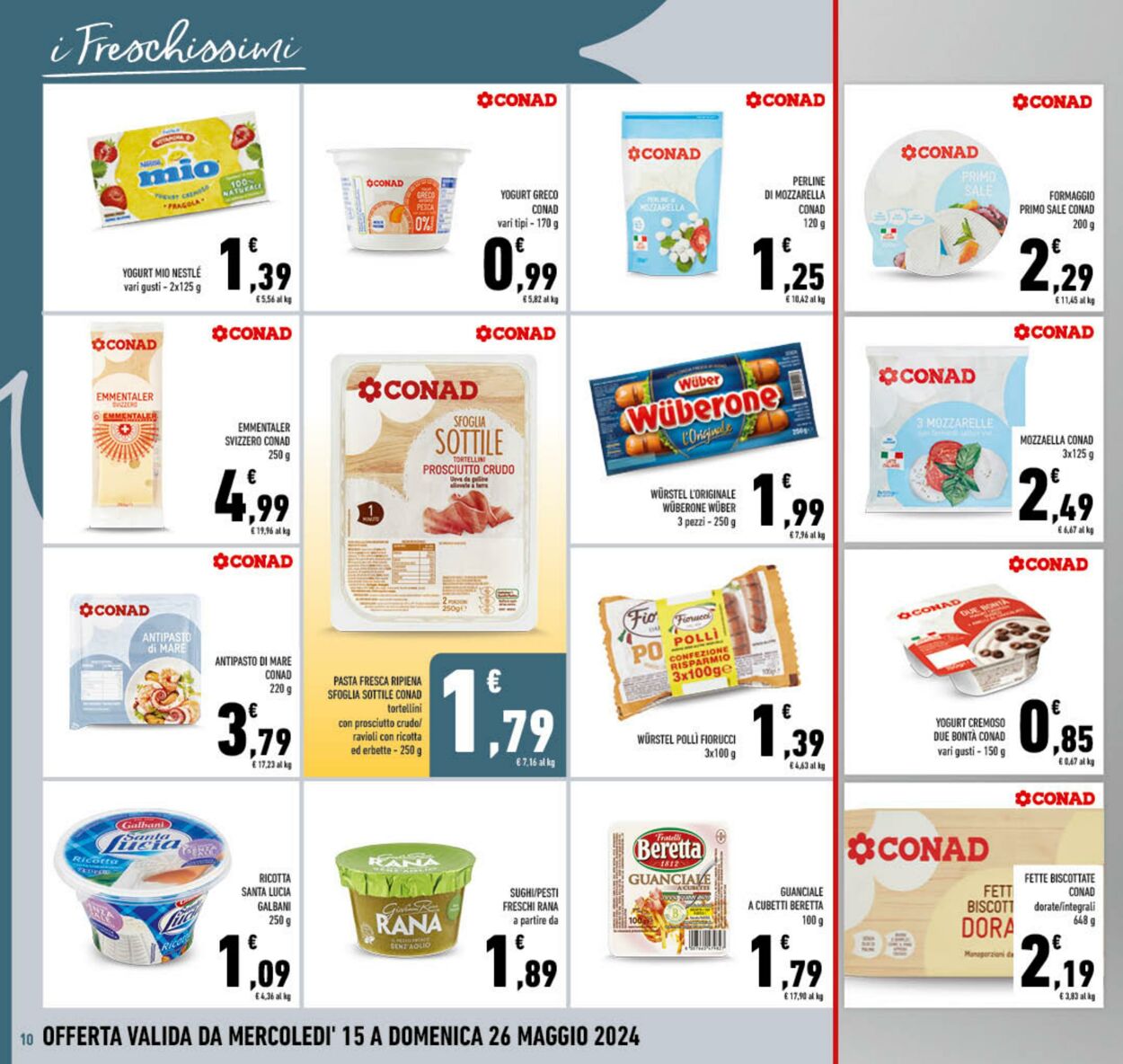 Volantino Conad 15.05.2024 - 26.05.2024