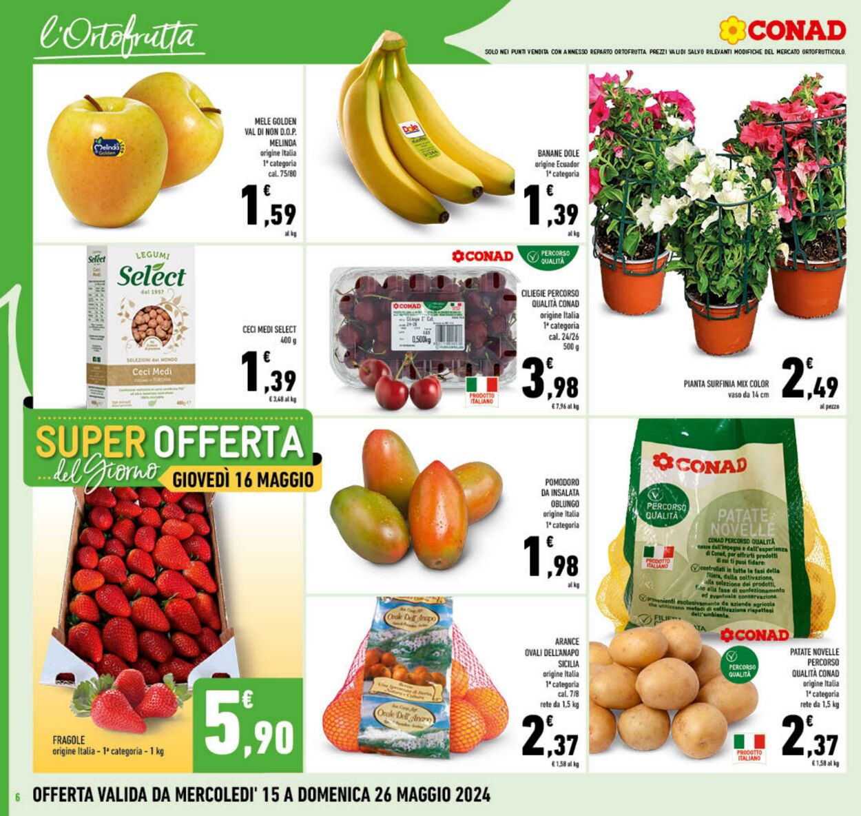 Volantino Conad 15.05.2024 - 26.05.2024