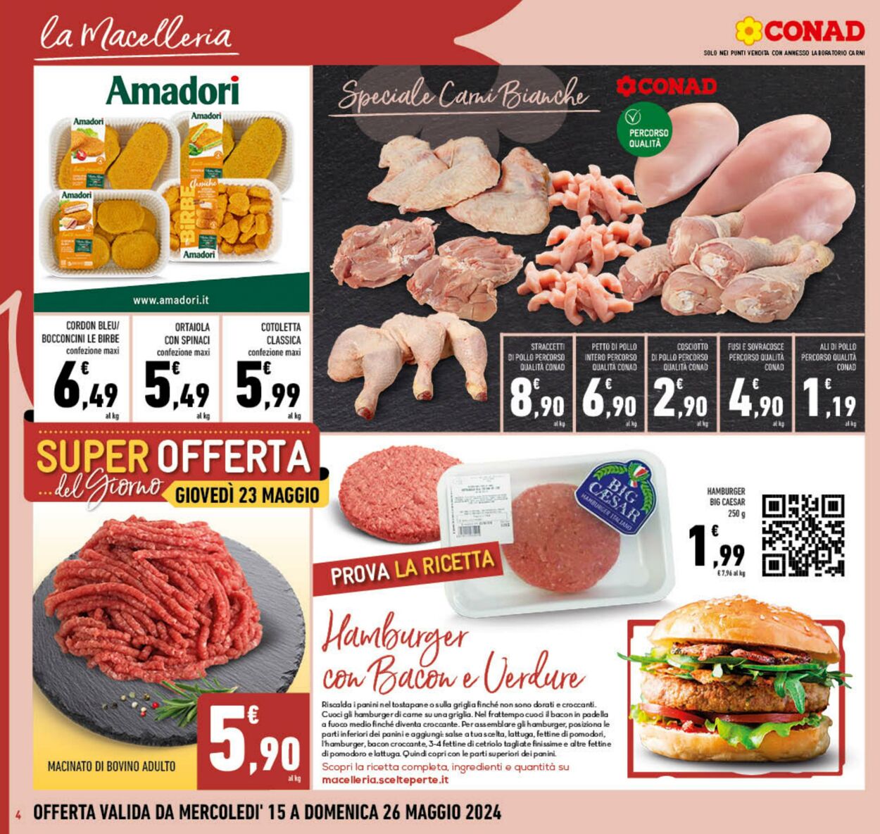 Volantino Conad 15.05.2024 - 26.05.2024