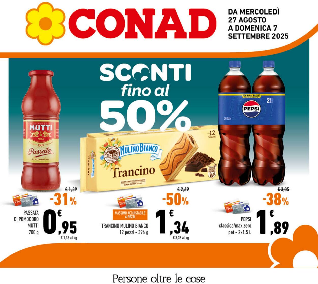 Volantino Conad 25.08.2025 - 25.08.2025