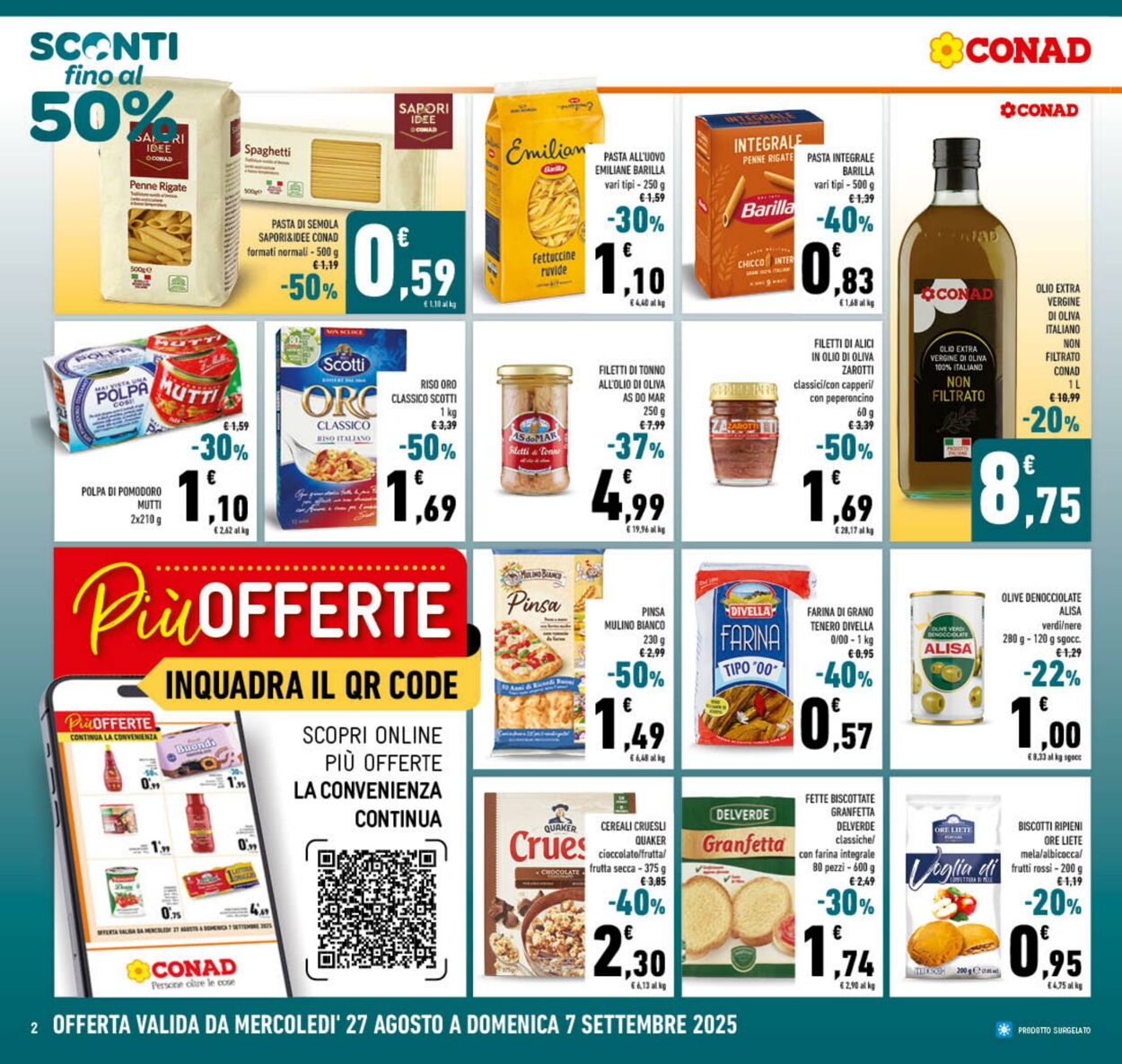Volantino Conad 25.08.2025 - 25.08.2025