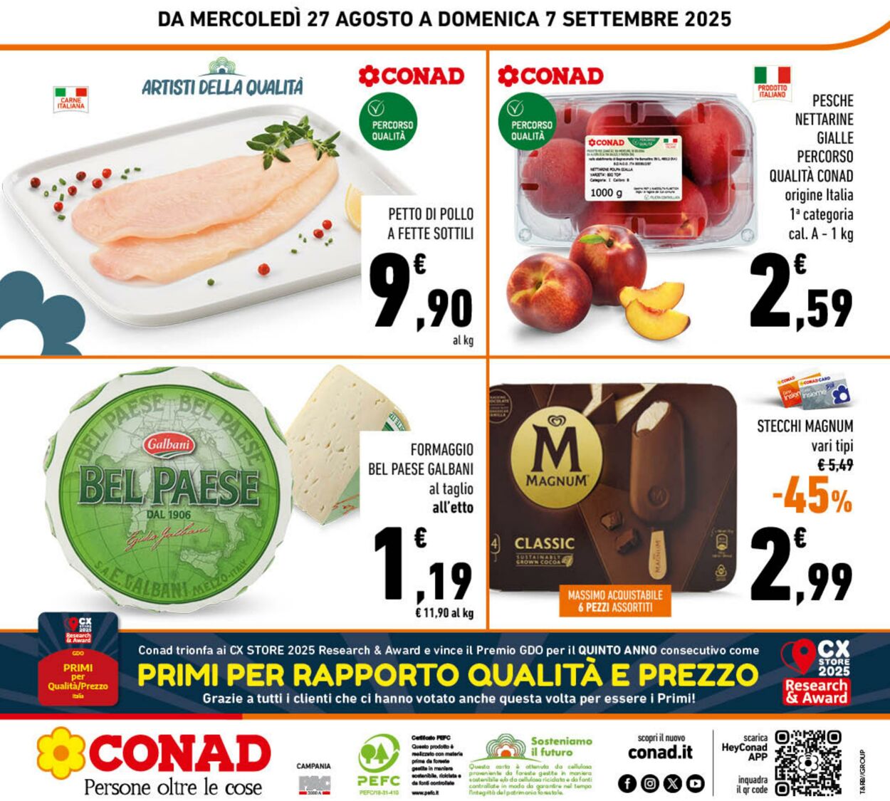 Volantino Conad 25.08.2025 - 25.08.2025