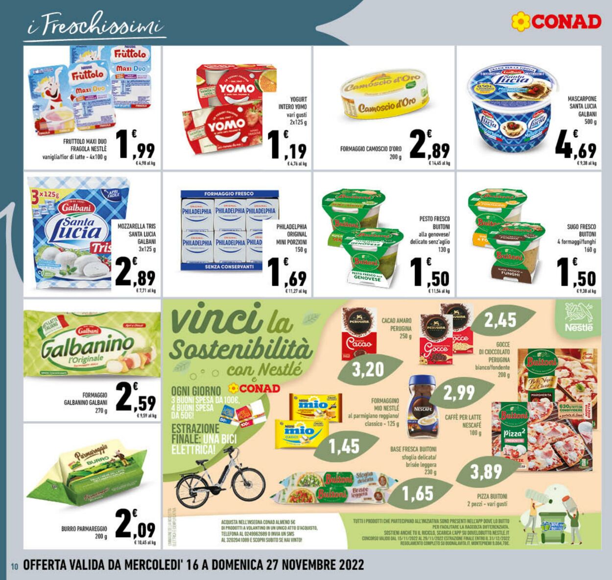 Volantino Conad 16.11.2022 - 27.11.2022