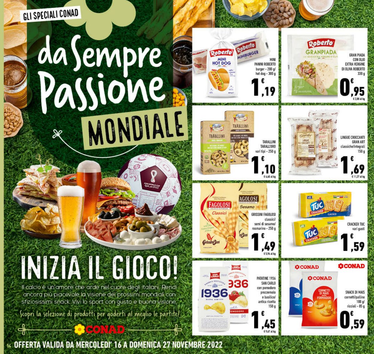 Volantino Conad 16.11.2022 - 27.11.2022