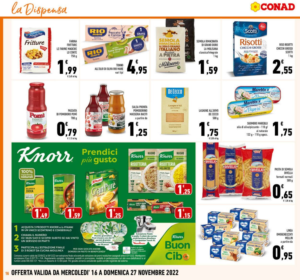 Volantino Conad 16.11.2022 - 27.11.2022