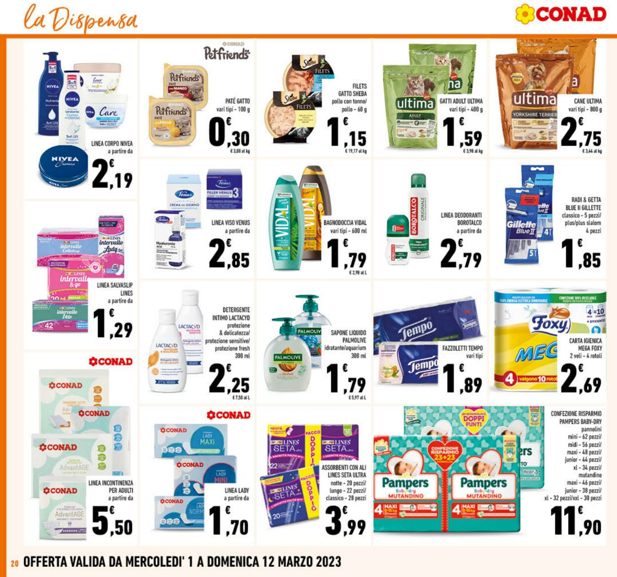 Volantino Conad 01.03.2023 - 12.03.2023