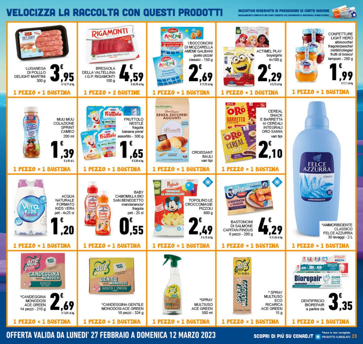 Volantino Conad 01.03.2023 - 12.03.2023