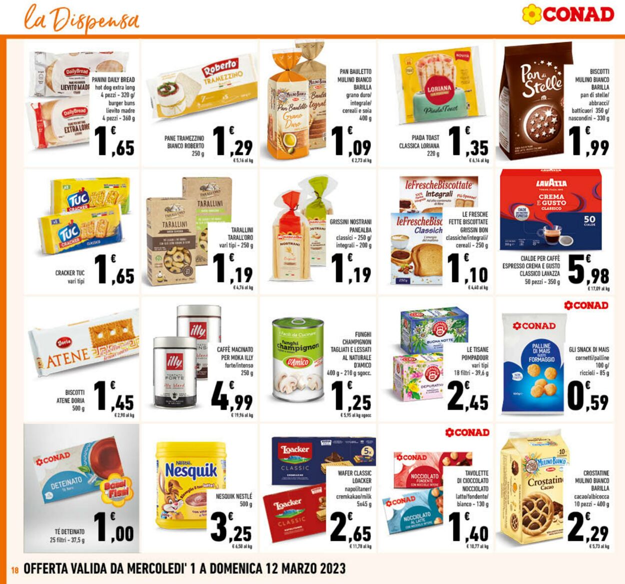 Volantino Conad 01.03.2023 - 12.03.2023