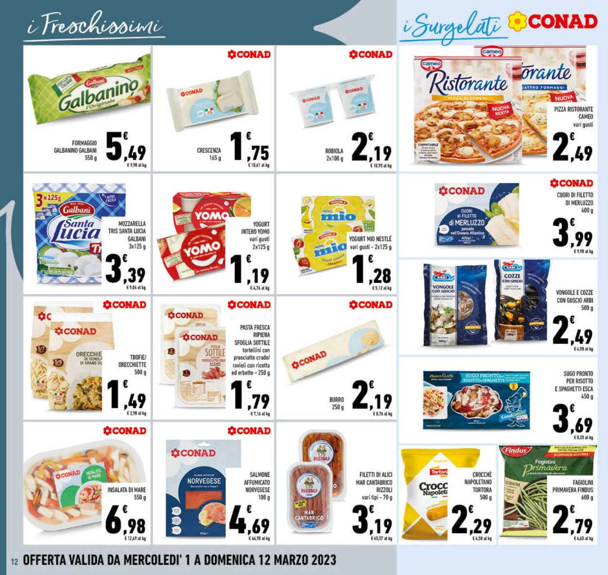 Volantino Conad 01.03.2023 - 12.03.2023