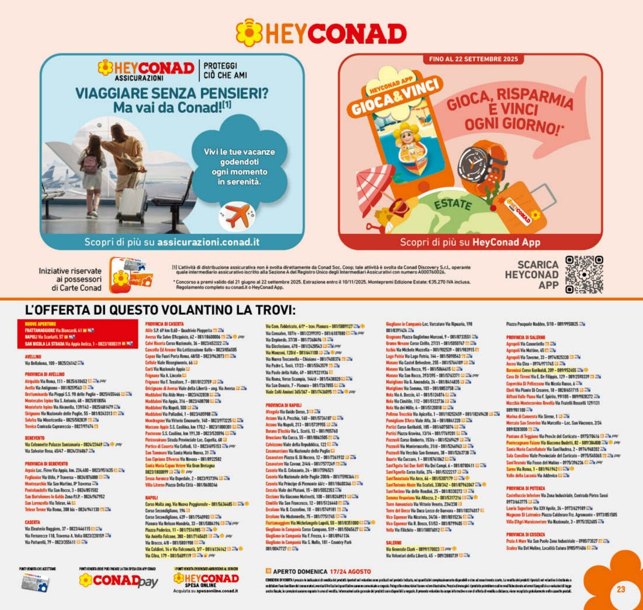 Volantino Conad 11.08.2025 - 11.08.2025