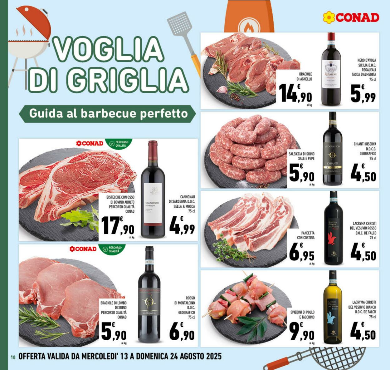 Volantino Conad 11.08.2025 - 11.08.2025