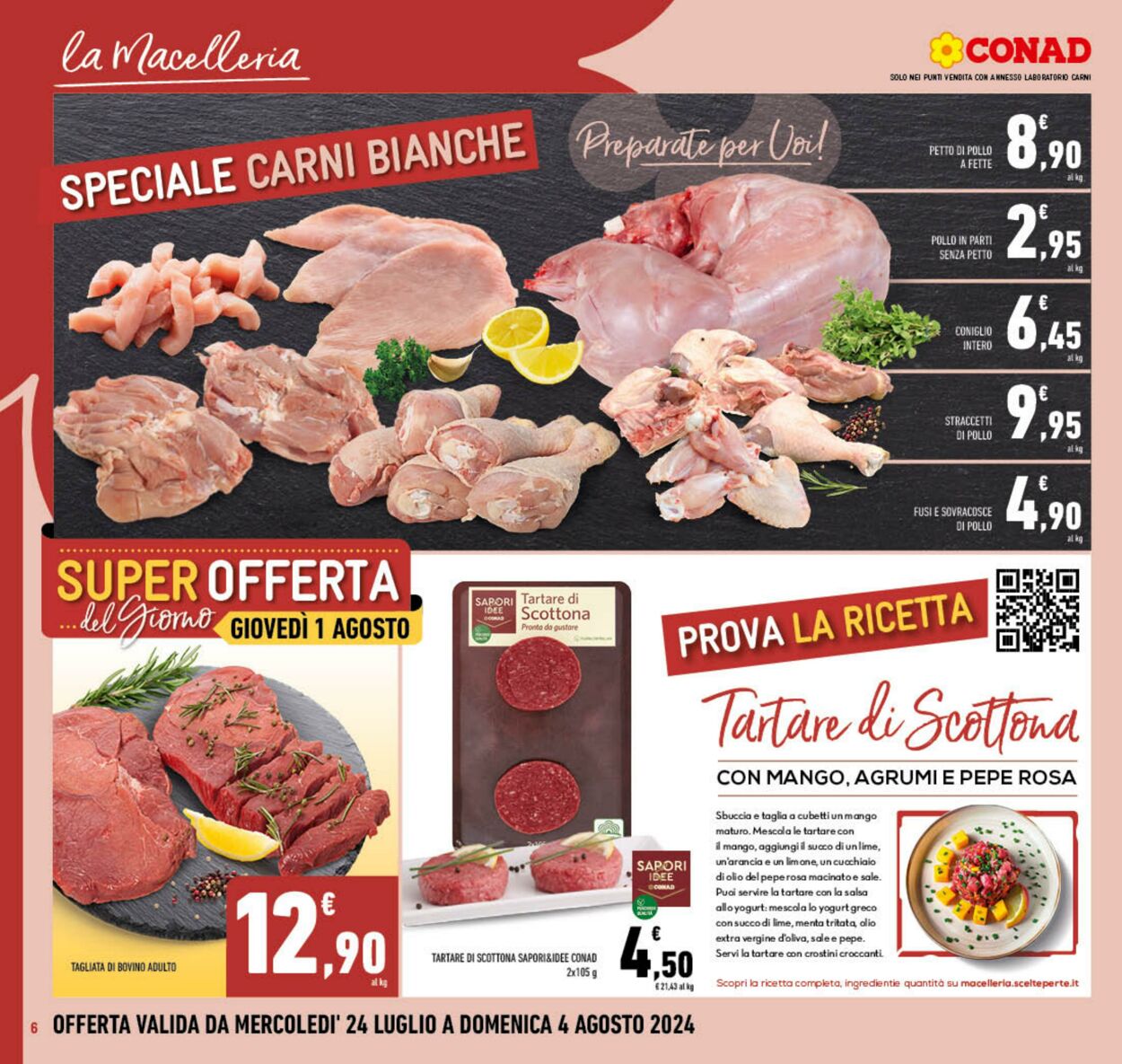 Volantino Conad 24.07.2024 - 04.08.2024