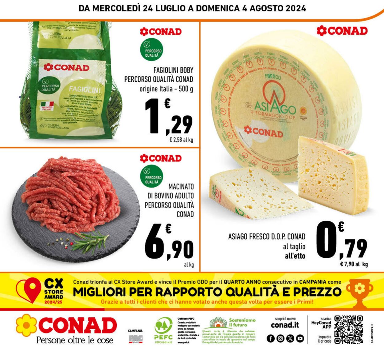 Volantino Conad 24.07.2024 - 04.08.2024