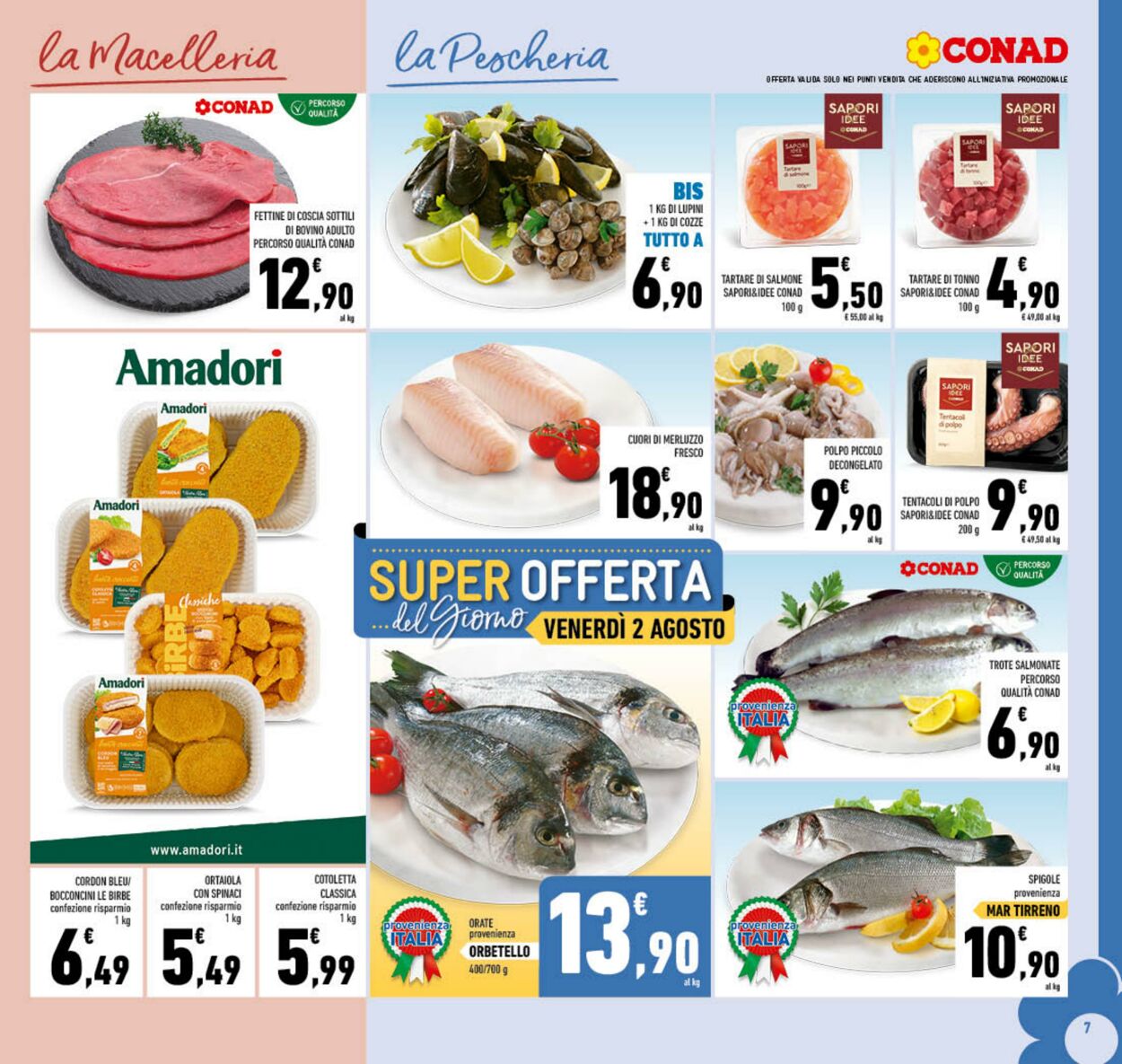 Volantino Conad 24.07.2024 - 04.08.2024