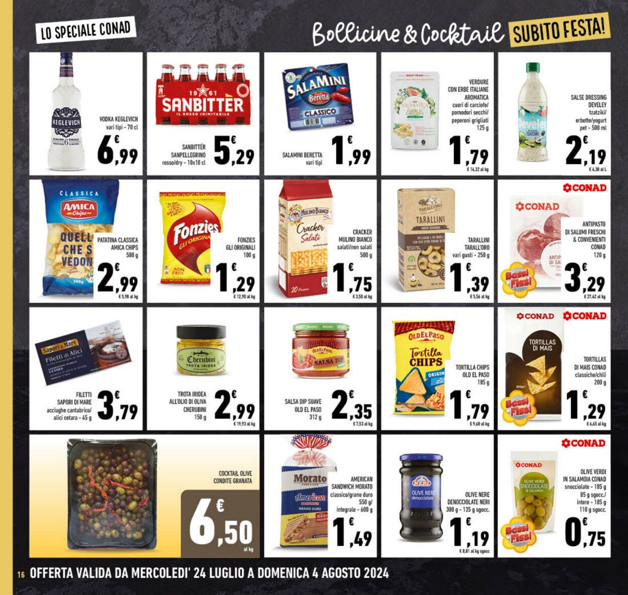 Volantino Conad 24.07.2024 - 04.08.2024