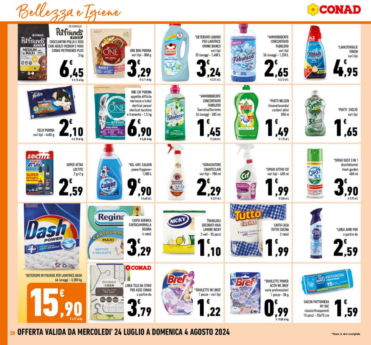 Volantino Conad 24.07.2024 - 04.08.2024