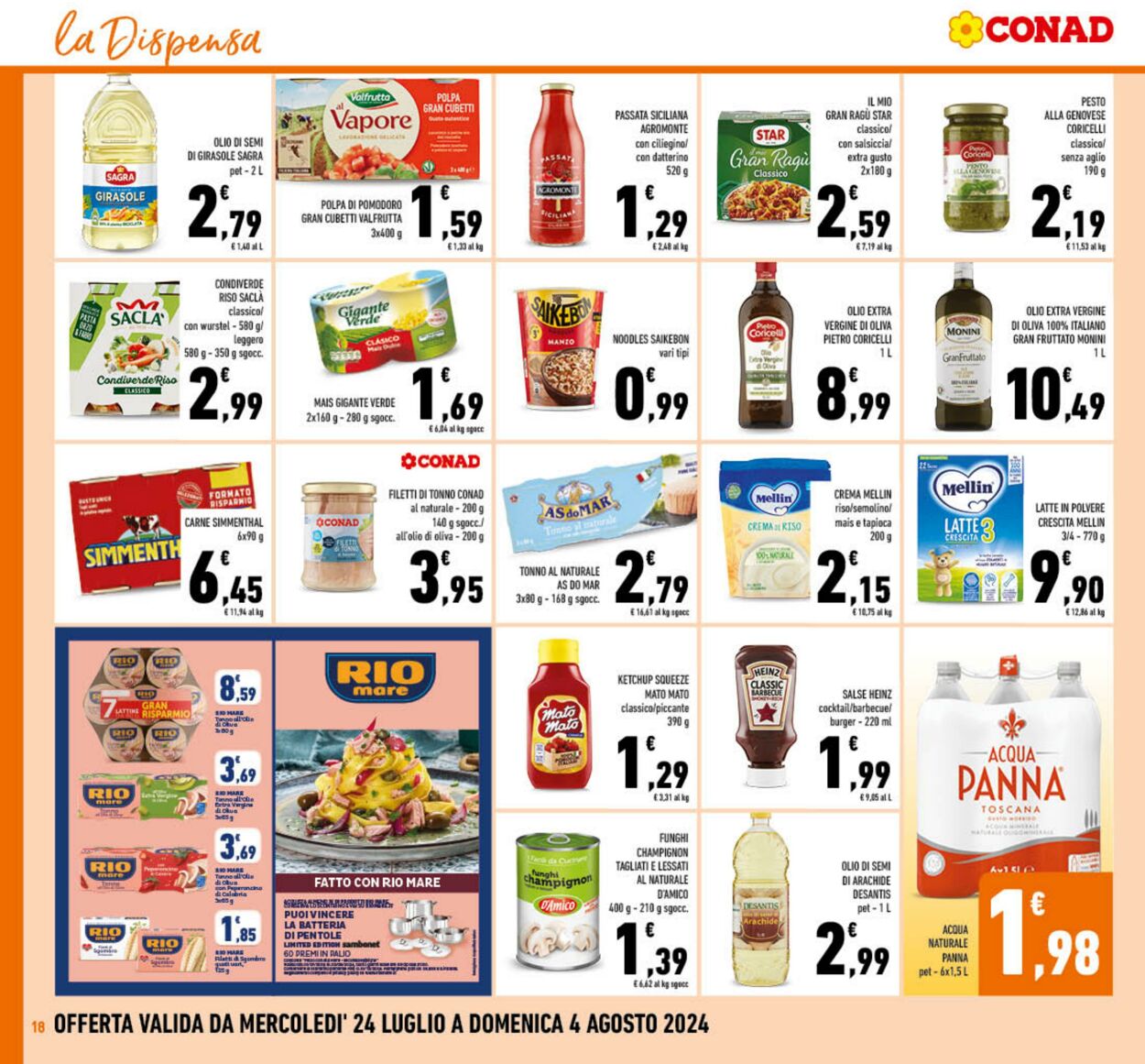 Volantino Conad 24.07.2024 - 04.08.2024