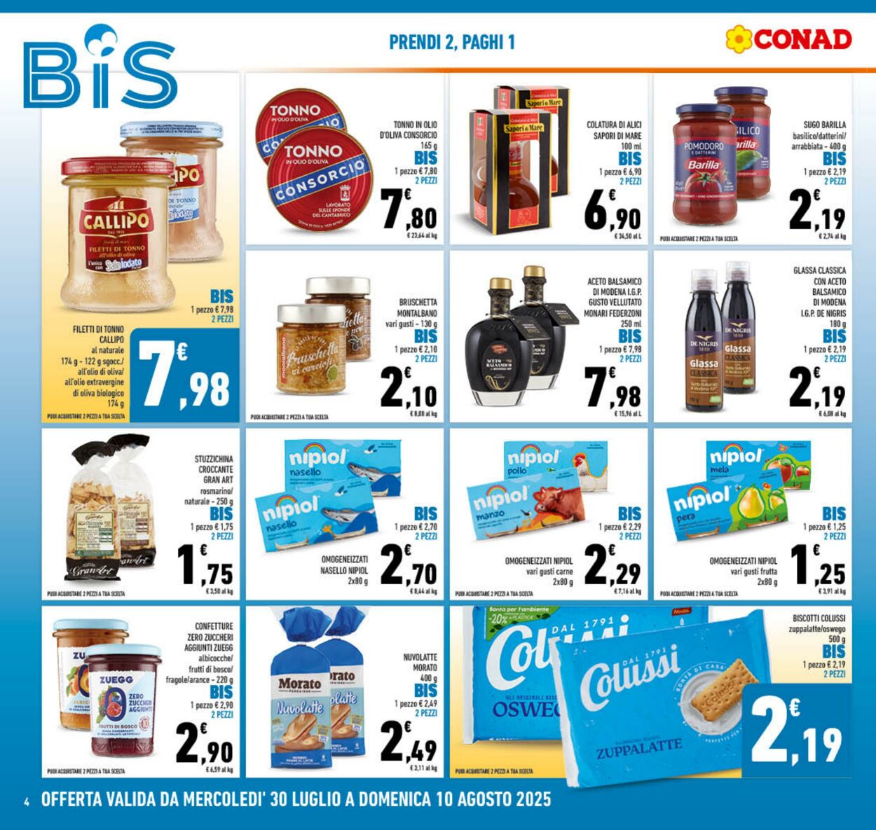 Volantino Conad 08.08.2025 - 08.08.2025