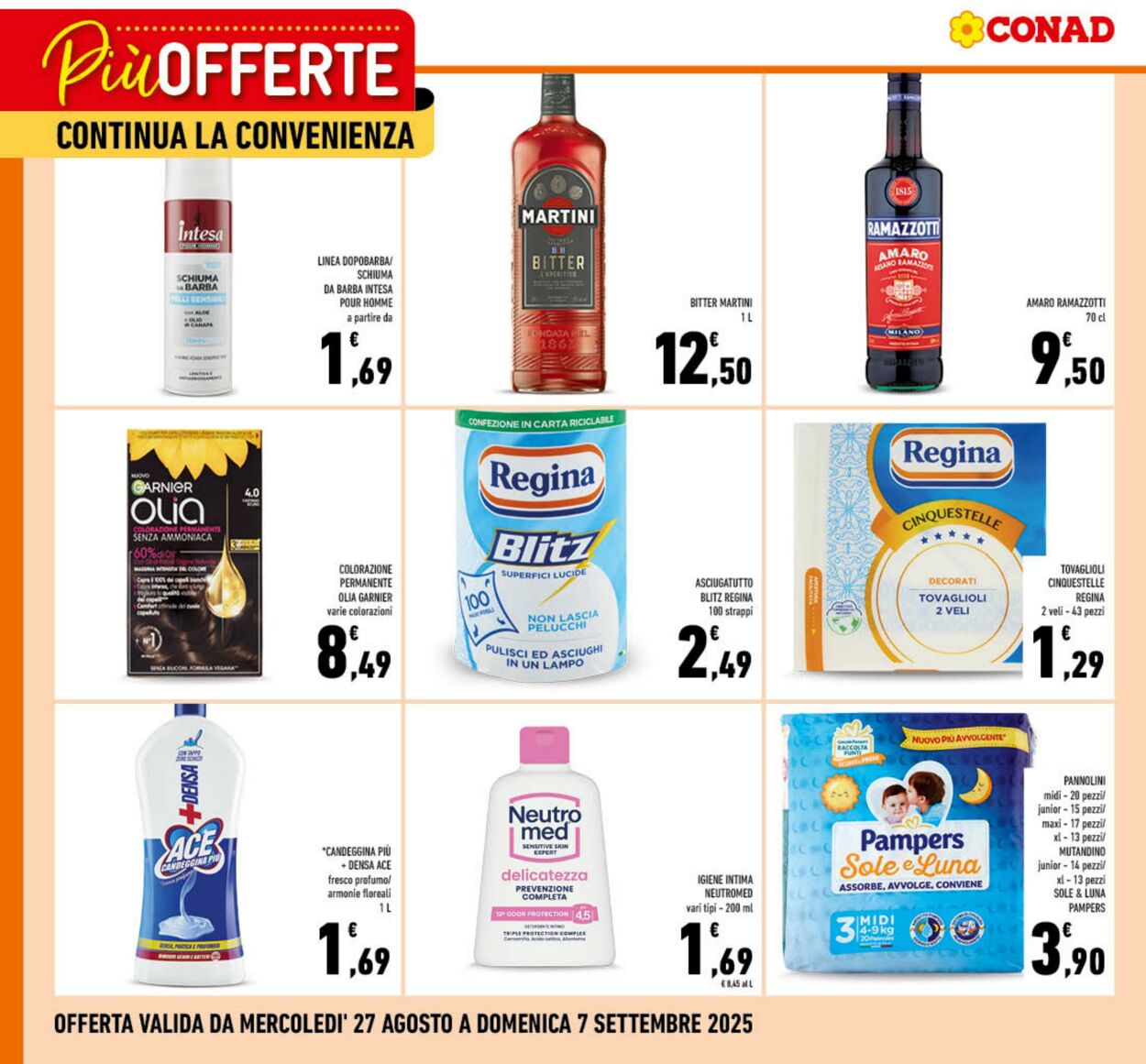Volantino Conad 01.09.2025 - 01.09.2025