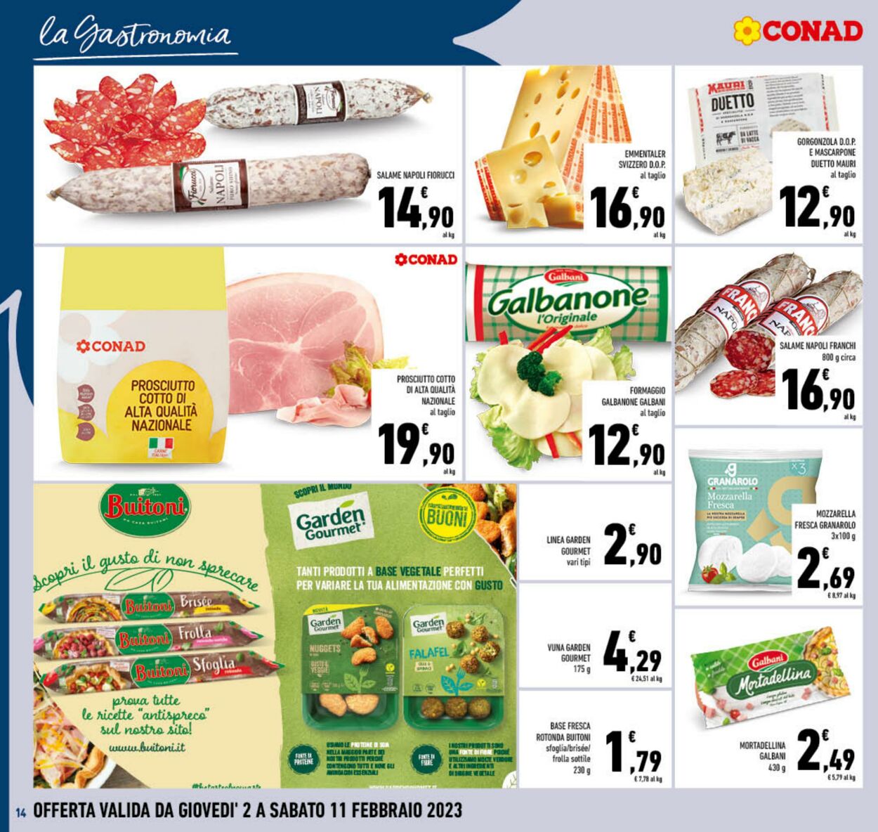 Volantino Conad 02.01.2023 - 11.02.2023