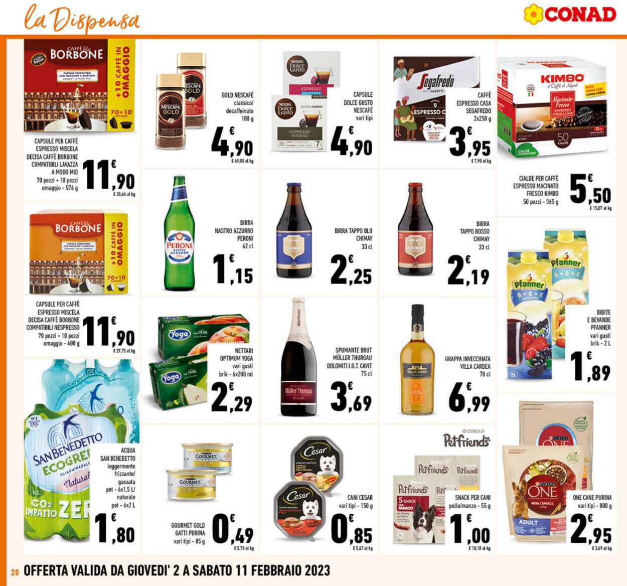 Volantino Conad 02.01.2023 - 11.02.2023