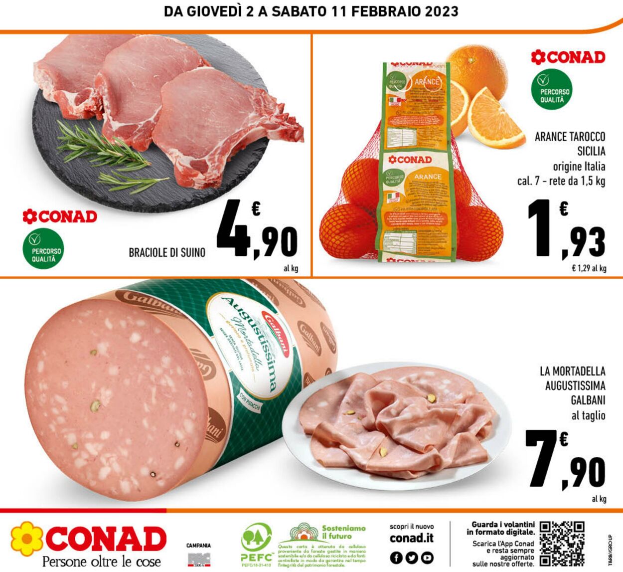 Volantino Conad 02.01.2023 - 11.02.2023