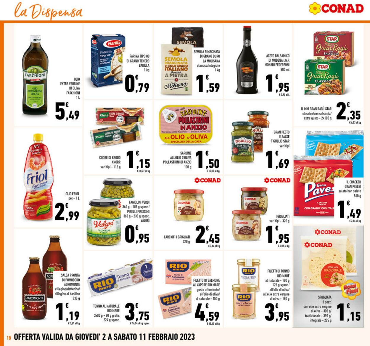 Volantino Conad 02.01.2023 - 11.02.2023