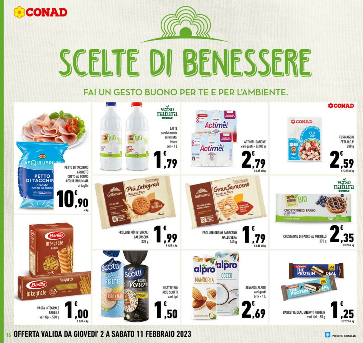 Volantino Conad 02.01.2023 - 11.02.2023