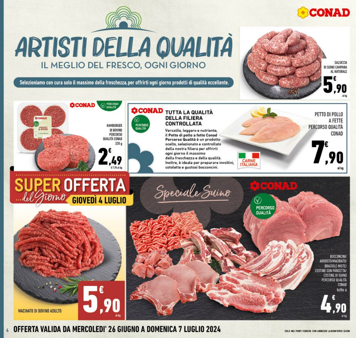 Volantino Conad 26.06.2024 - 07.07.2024