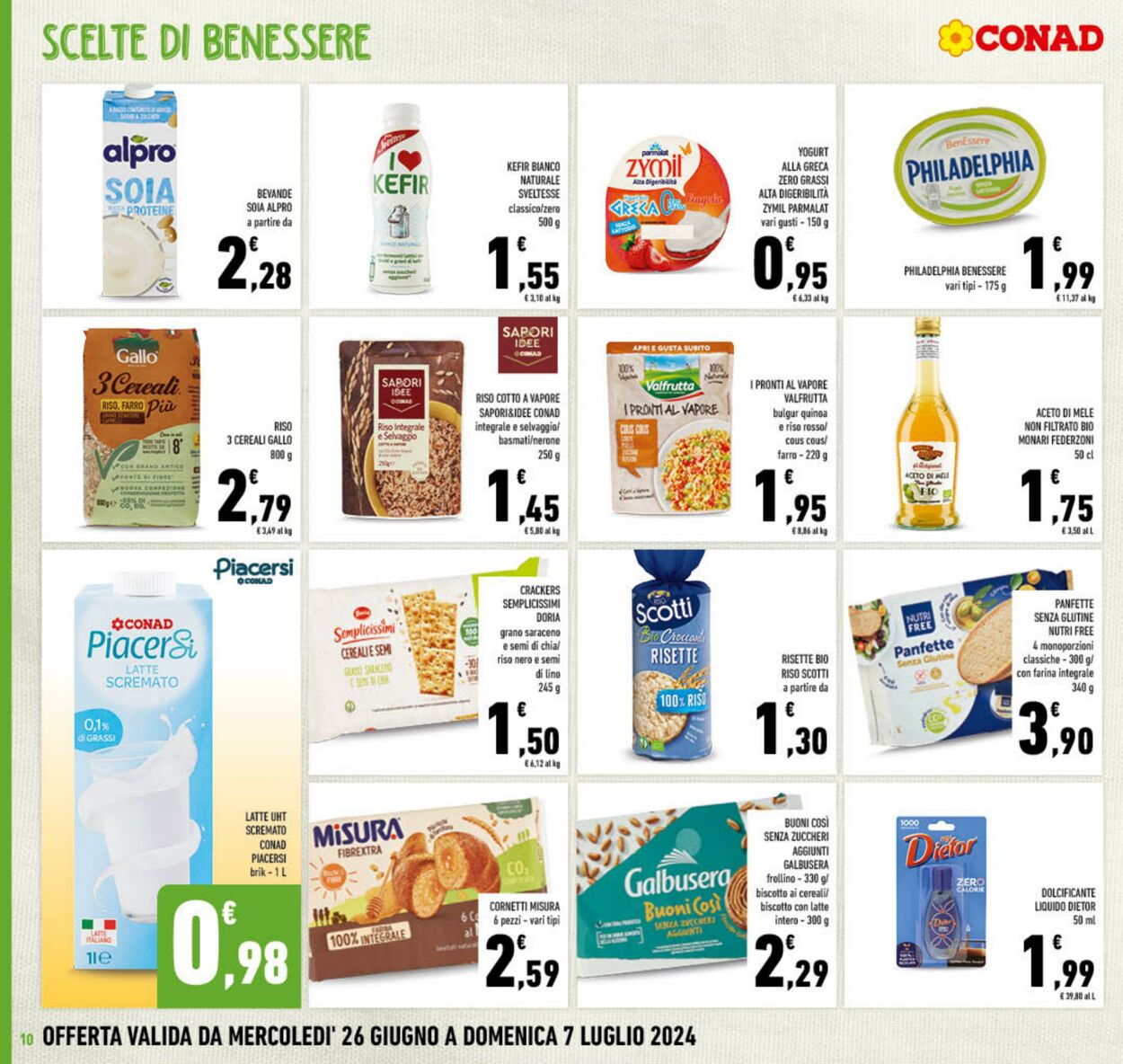 Volantino Conad 26.06.2024 - 07.07.2024