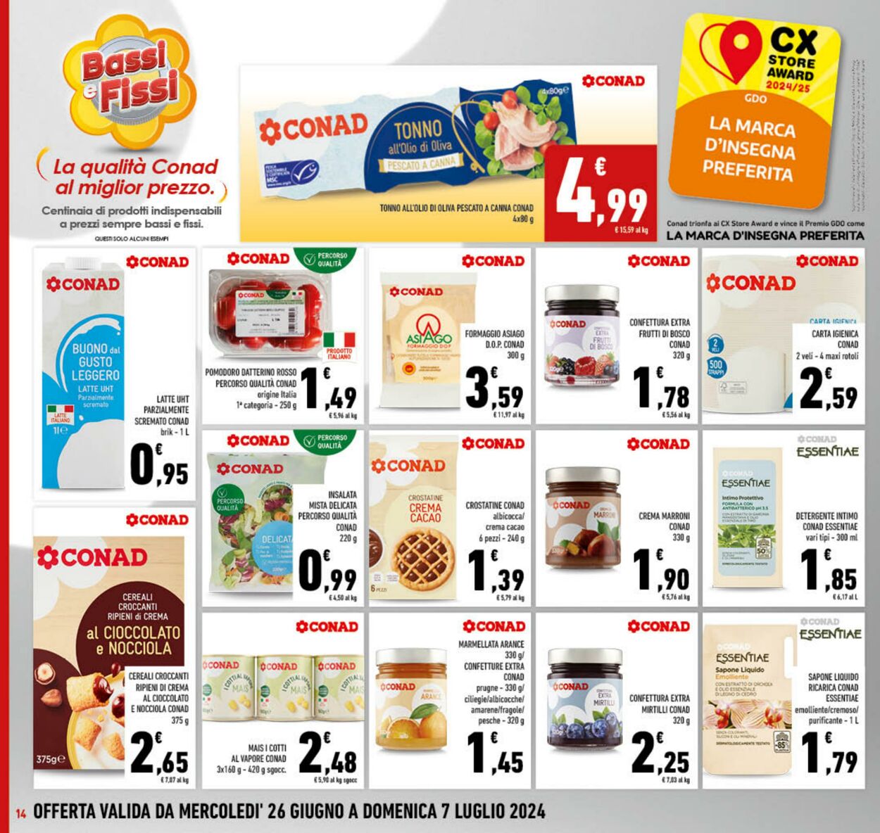 Volantino Conad 26.06.2024 - 07.07.2024