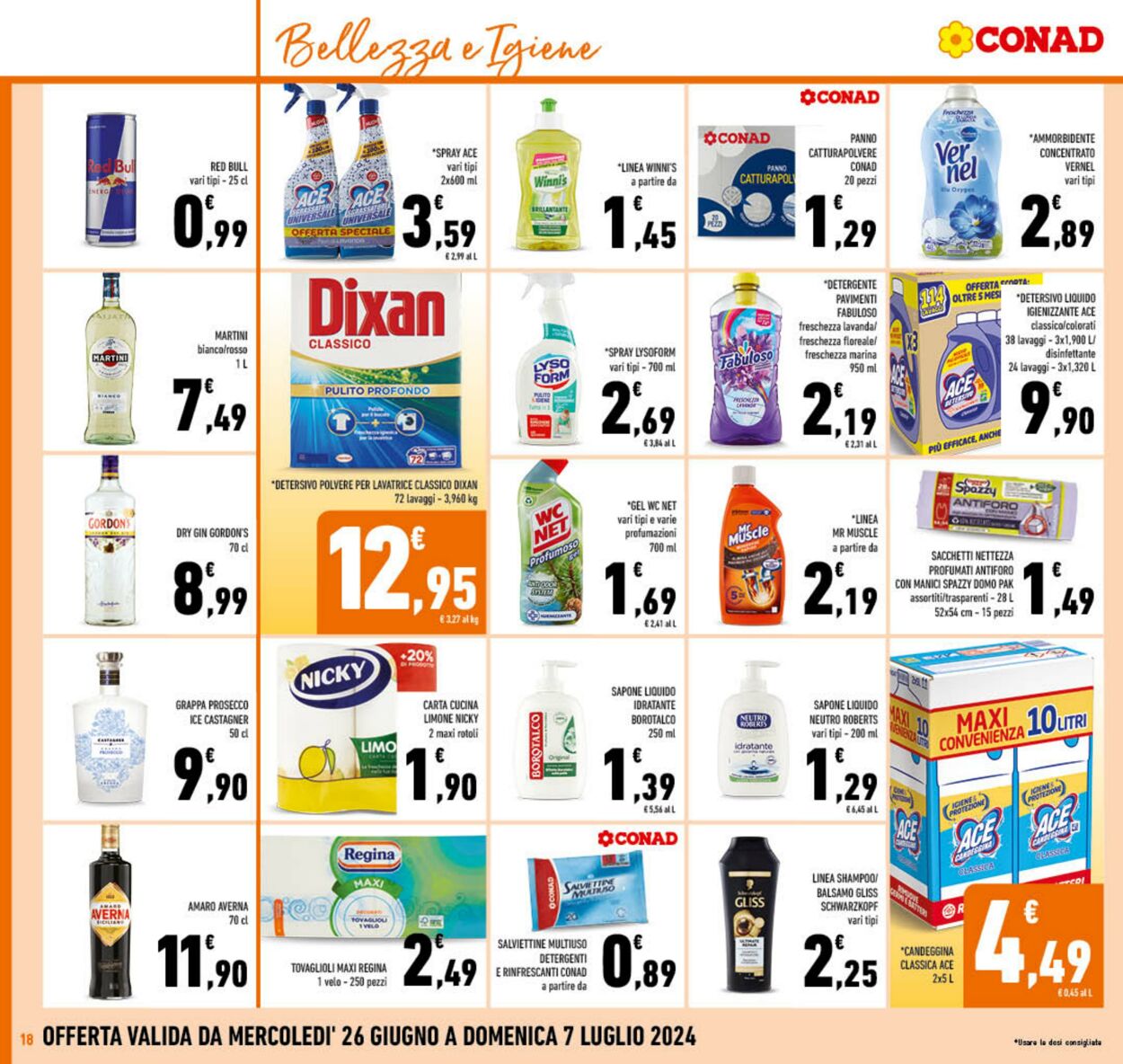 Volantino Conad 26.06.2024 - 07.07.2024