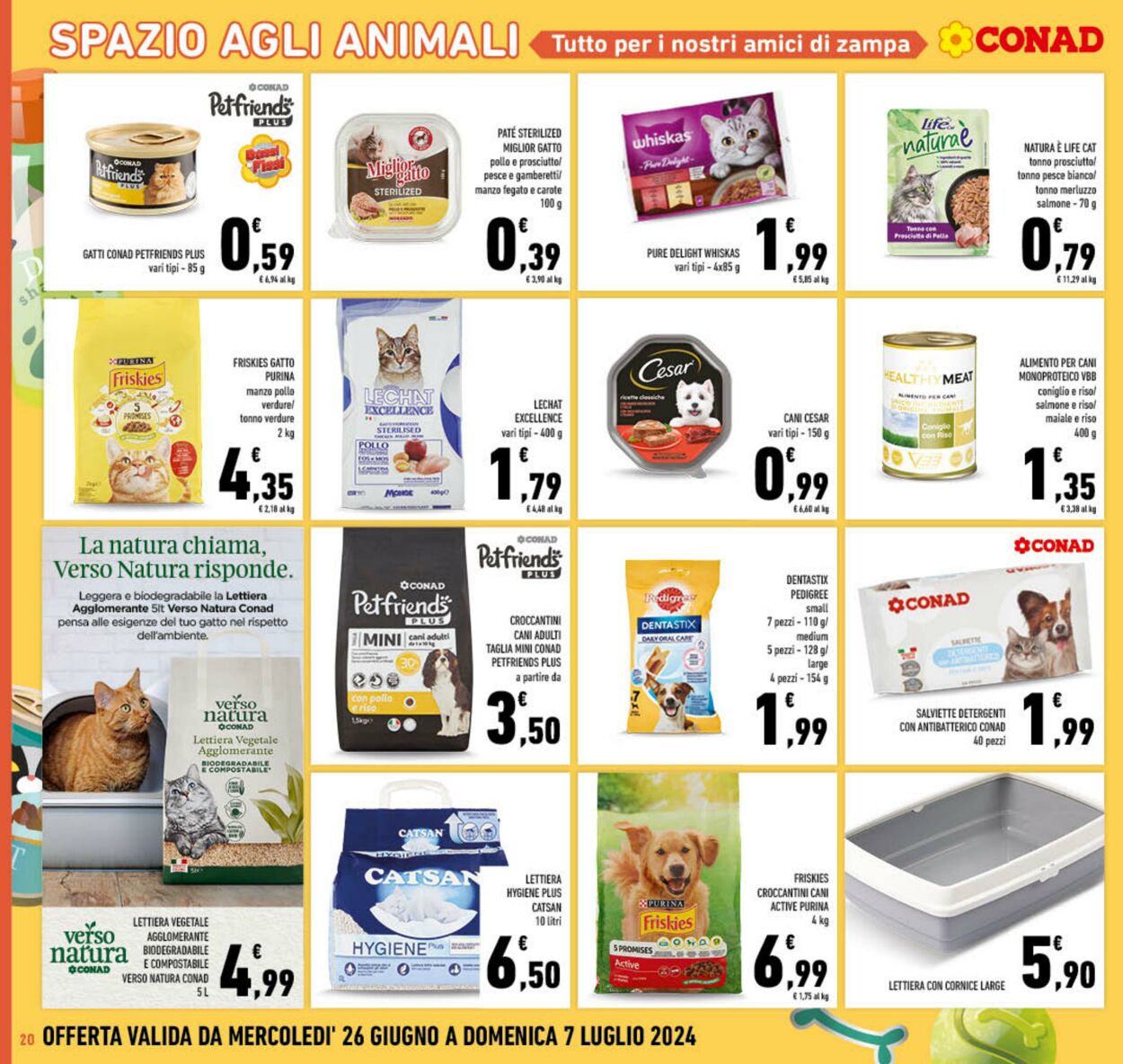 Volantino Conad 26.06.2024 - 07.07.2024