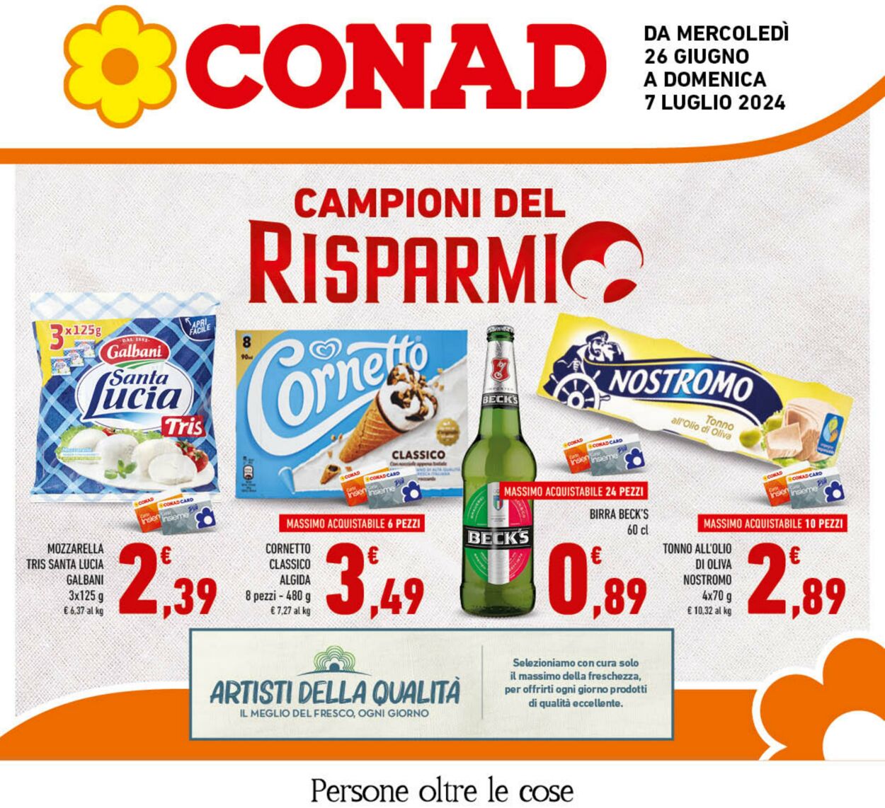 Volantino Conad 26.06.2024 - 07.07.2024