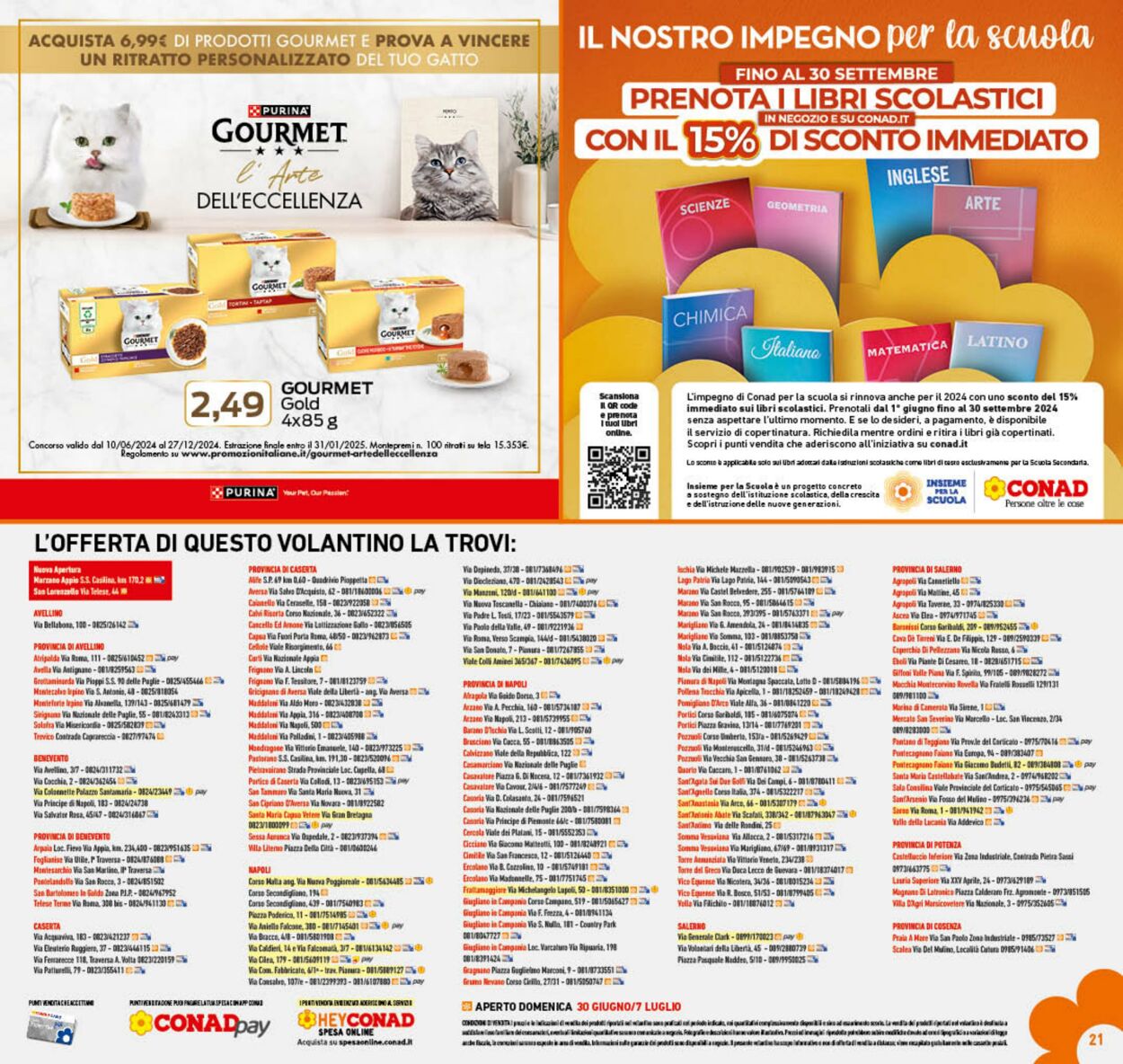 Volantino Conad 26.06.2024 - 07.07.2024