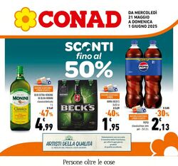 Volantino Conad 21.05.2025 - 01.06.2025
