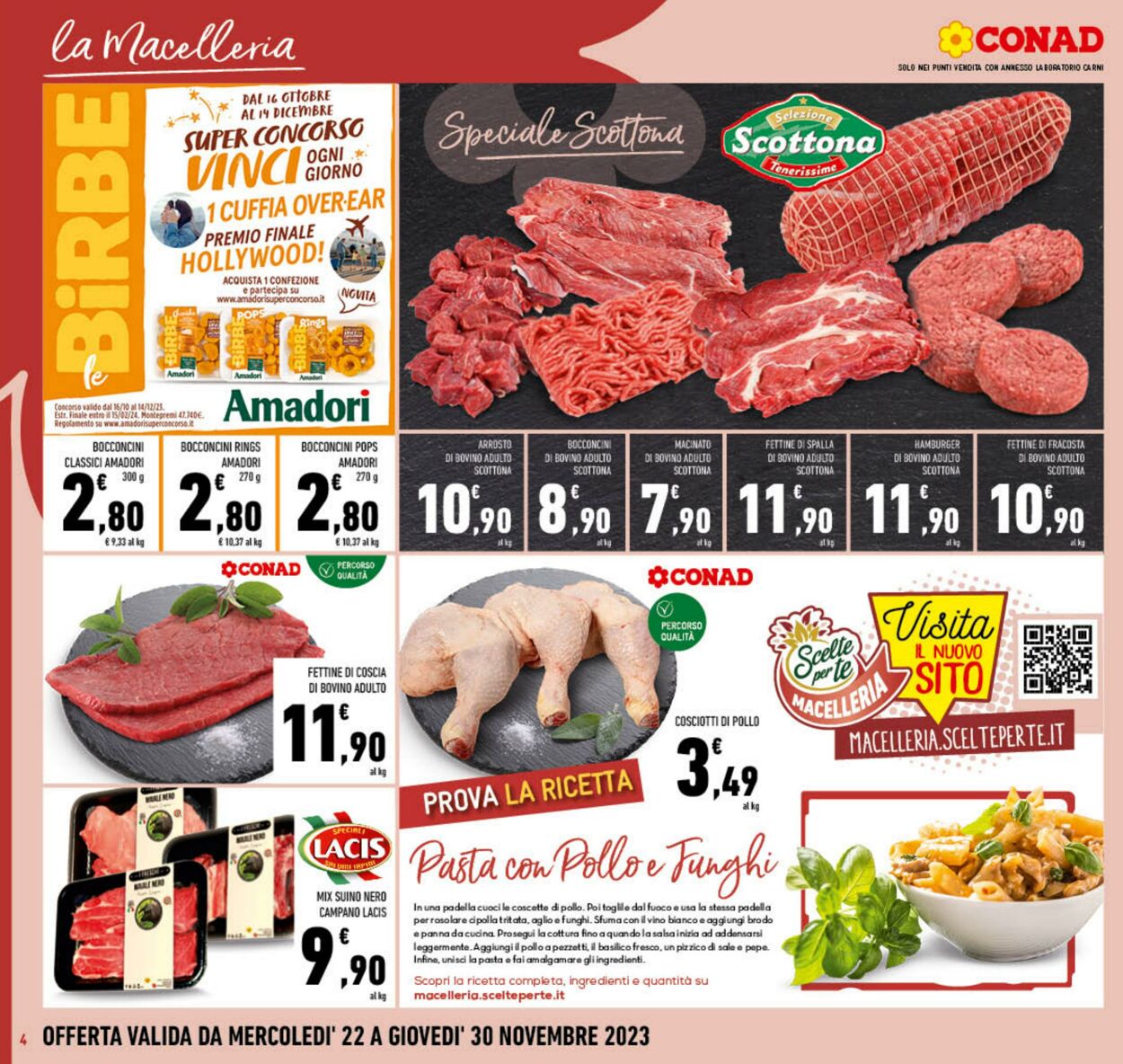 Volantino Conad 22.11.2023 - 30.11.2023