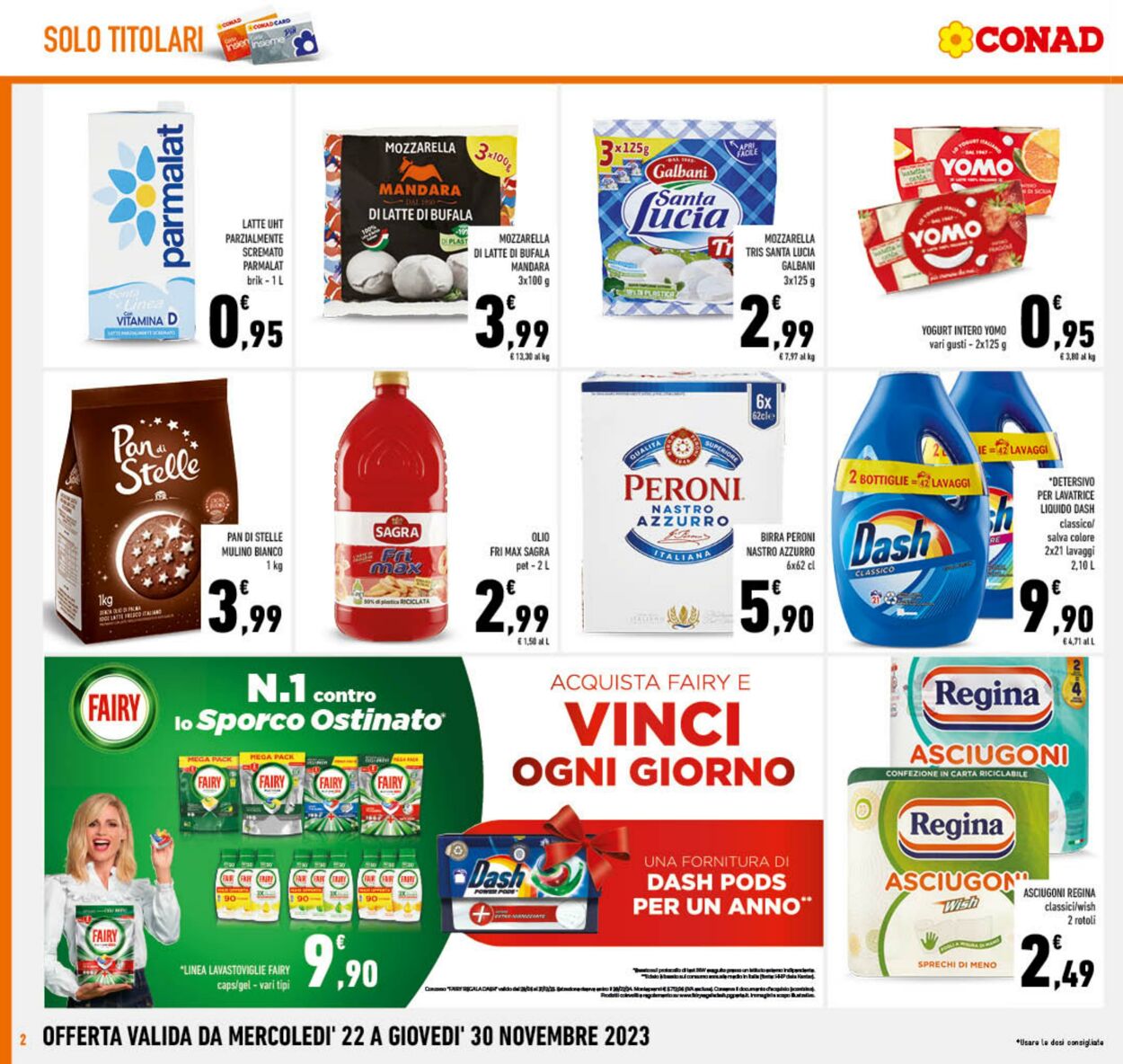 Volantino Conad 22.11.2023 - 30.11.2023