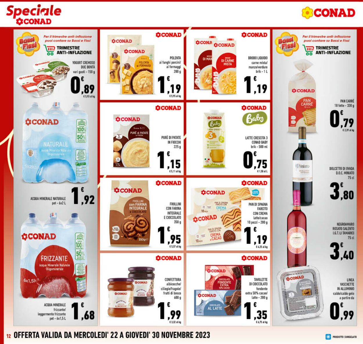 Volantino Conad 22.11.2023 - 30.11.2023