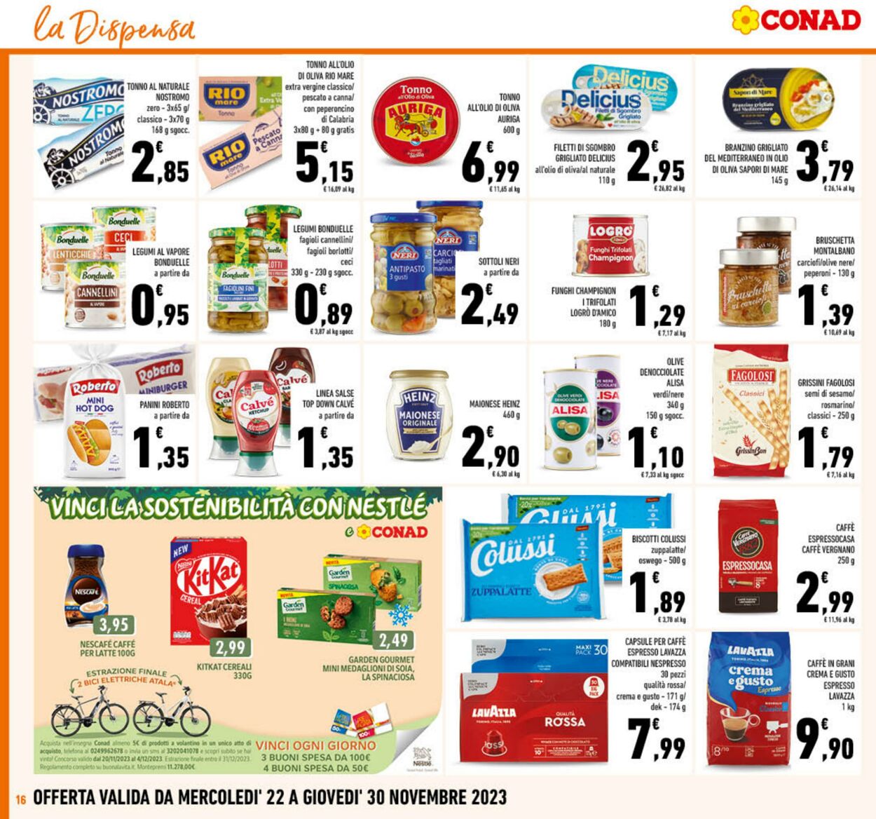 Volantino Conad 22.11.2023 - 30.11.2023