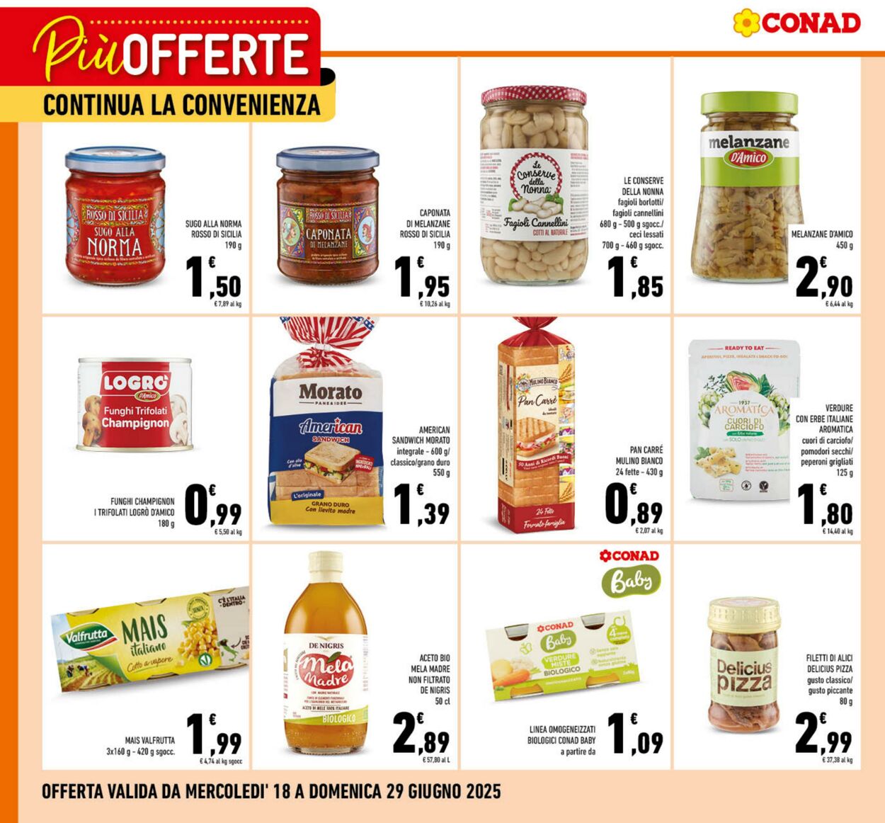 Volantino Conad 22.06.2025 - 22.06.2025