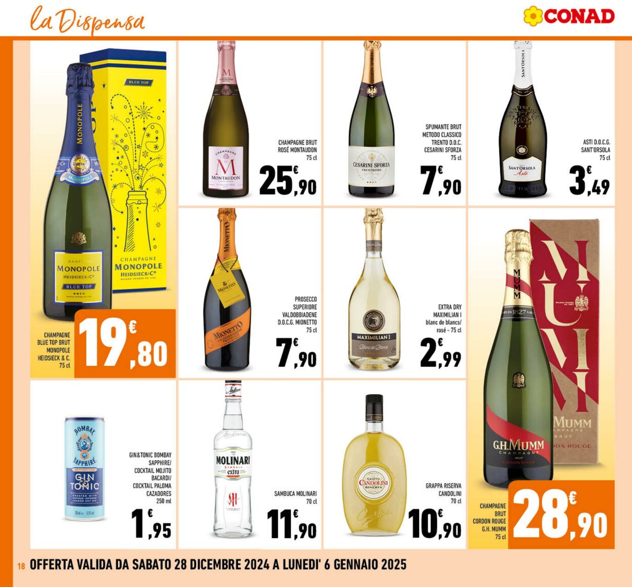 Volantino Conad 28.12.2024 - 06.01.2025