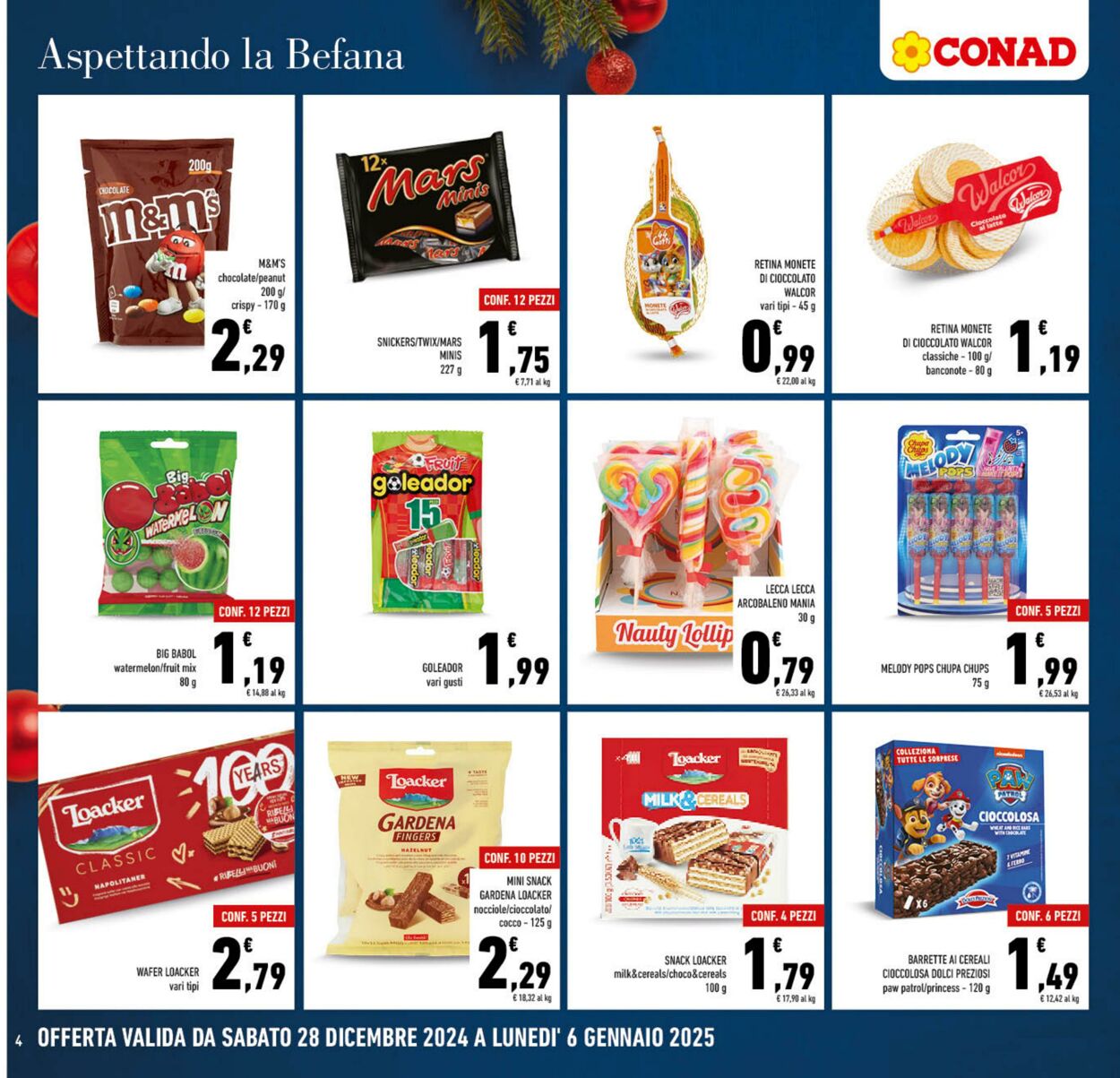 Volantino Conad 28.12.2024 - 06.01.2025