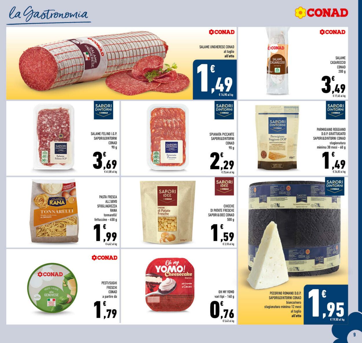 Volantino Conad 03.01.2025 - 12.01.2025