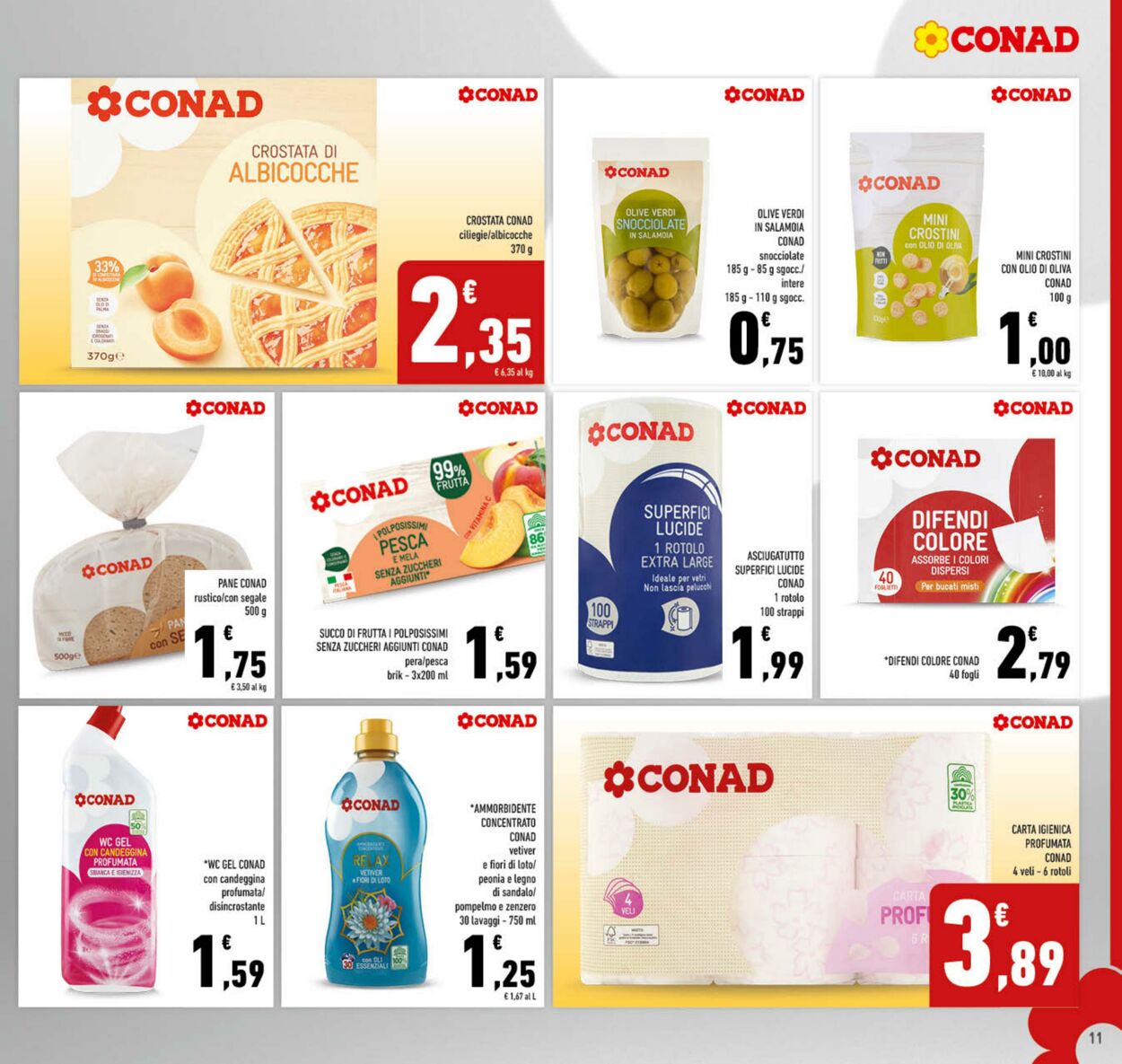 Volantino Conad 03.01.2025 - 12.01.2025