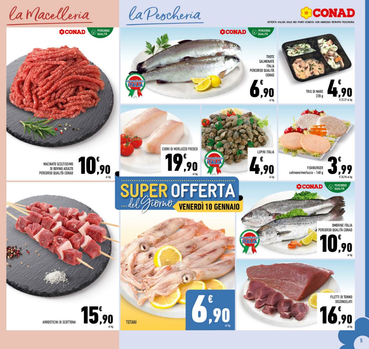 Volantino Conad 03.01.2025 - 12.01.2025